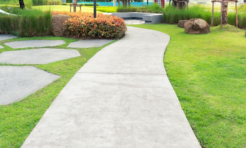 Concrete Paver Walkway
