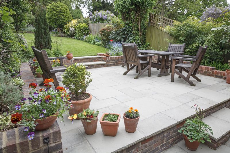 Patio Pavers in Use